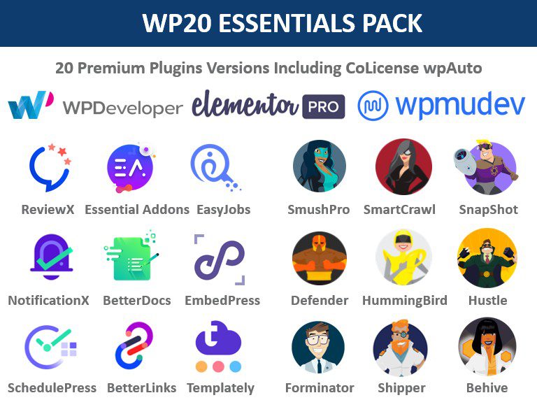 WP20 Essentials Pack