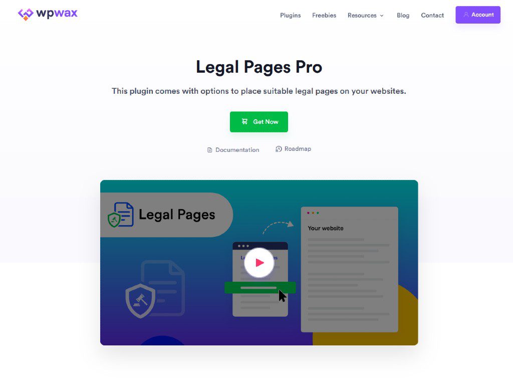 legal pages pro screenshot
