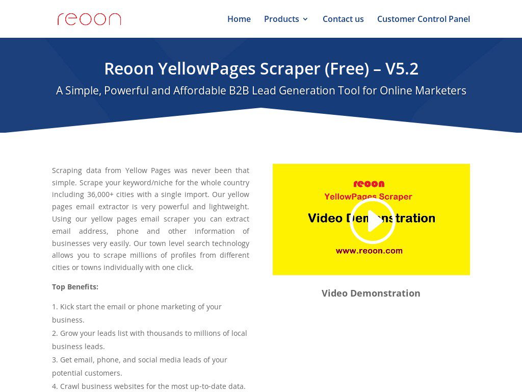 yellow pages scraper