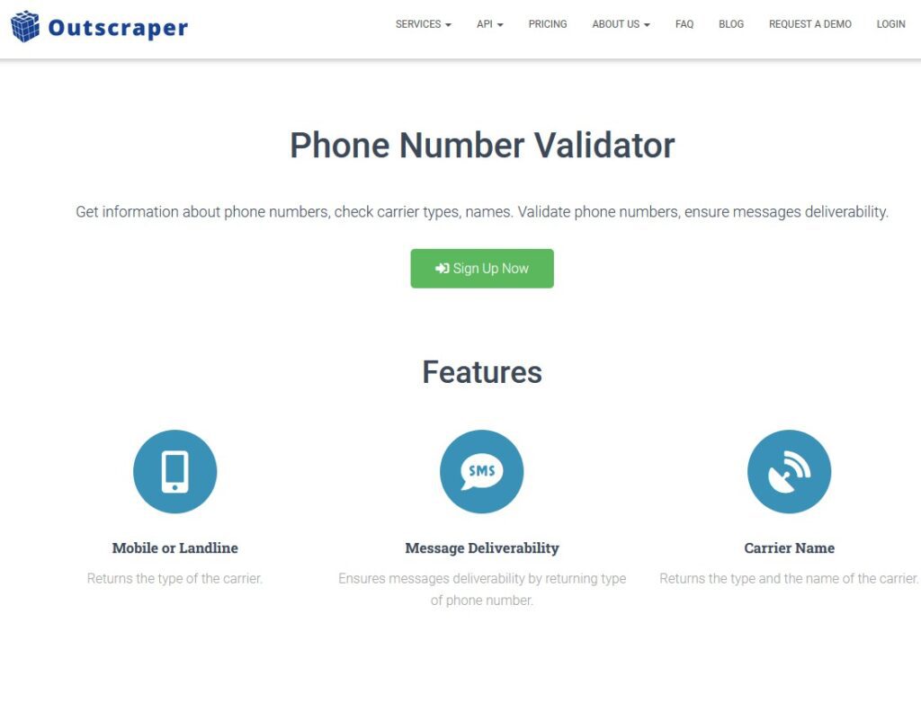 Phone Number Validator